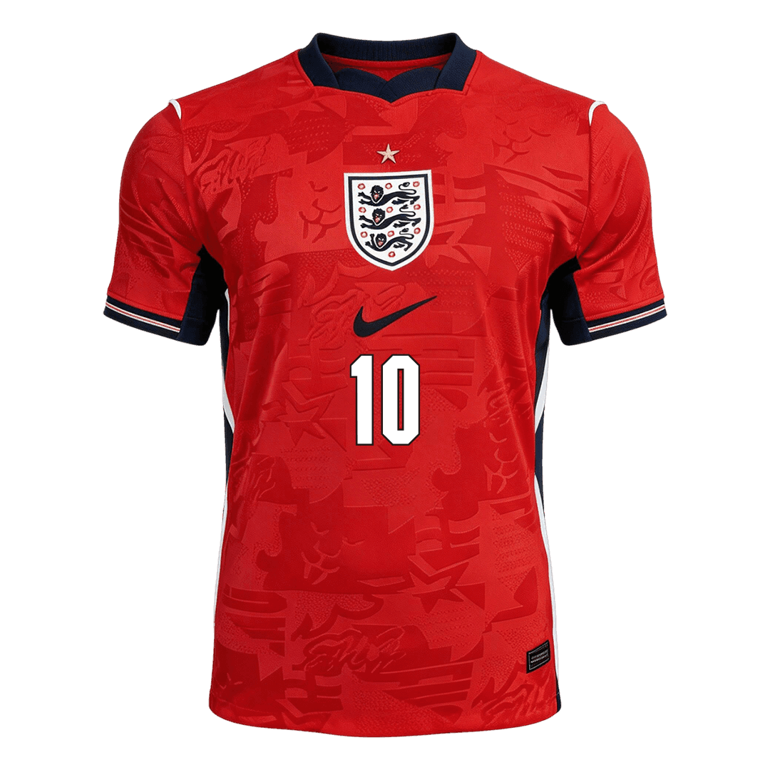 BELLINGHAM #10 Engeland Uit Spelersversie Voetbalshirt WK Voetbal 2026 - Slim Fit - extra