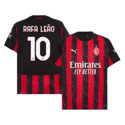 RAFA LEÃO #10 Heren AC Milan Thuis Voetbalshirt 2025/26 [PREMIUM]
