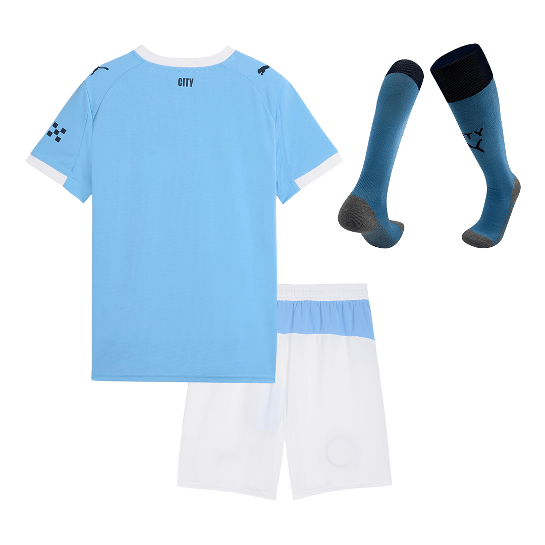 Kinder Manchester City Thuis Tenue 2025/26 - foto 16