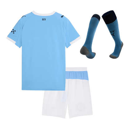 Kinder Manchester City Thuis Tenue 2025/26 - foto 16