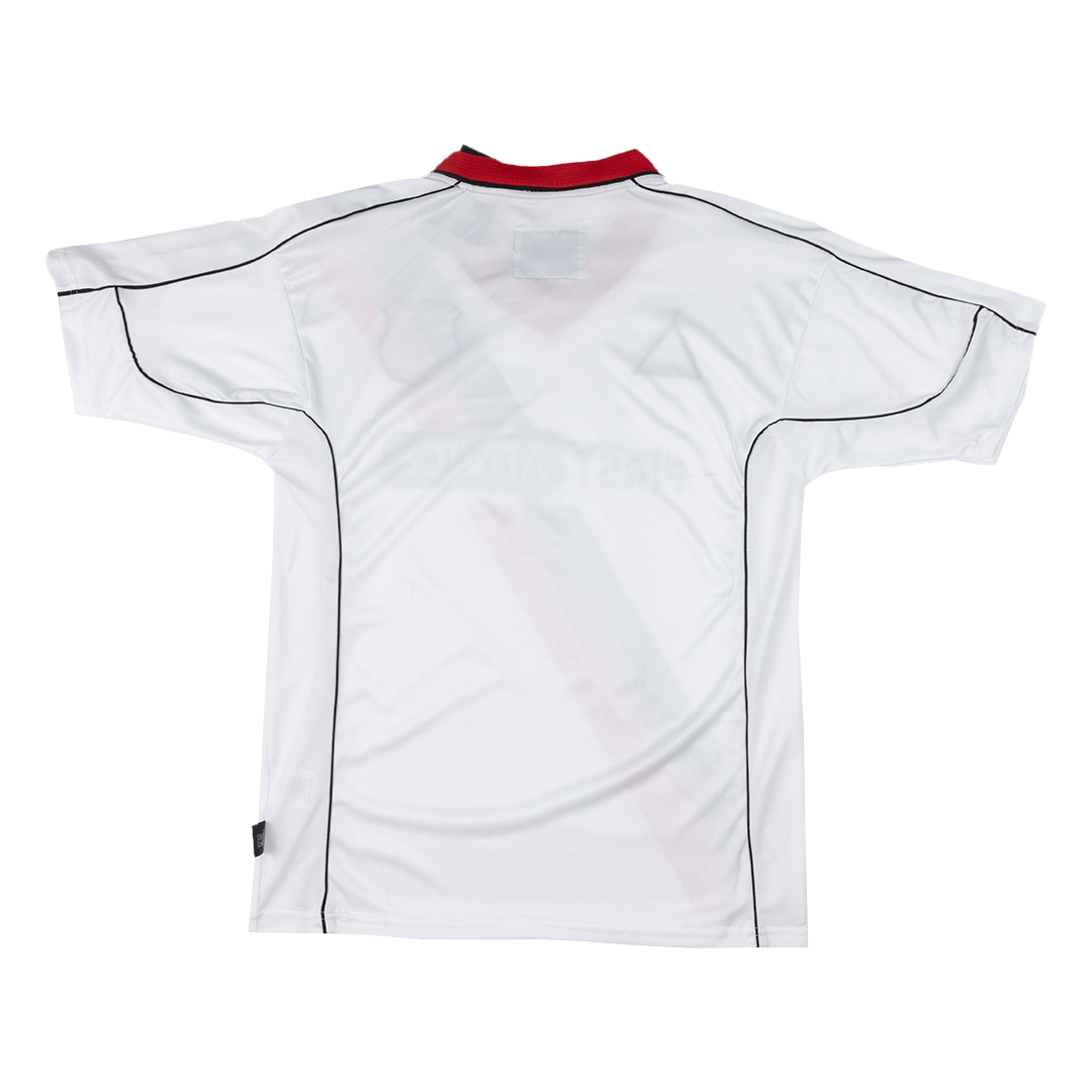 Retro Manchester City Uit Voetbalshirt 2002/03 - achterkant