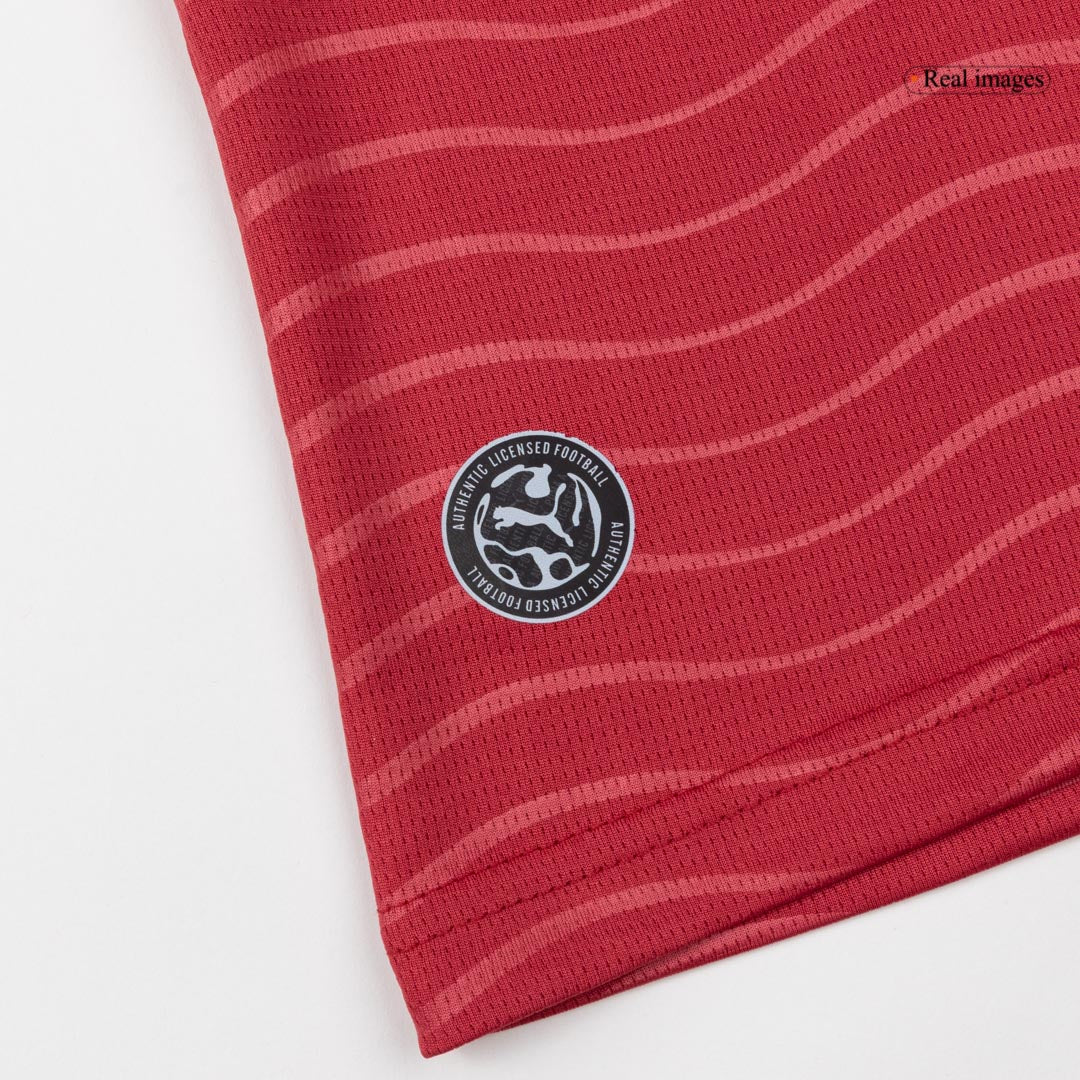 B.FERNANDES #8 Heren Portugal Thuis Voetbalshirt WK Voetbal 2026 - detail