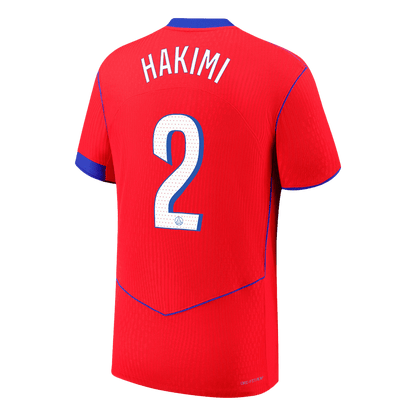 HAKIMI #2 PSG Derde Spelersversie Voetbalshirt 2025/26 - Slim Fit - detail