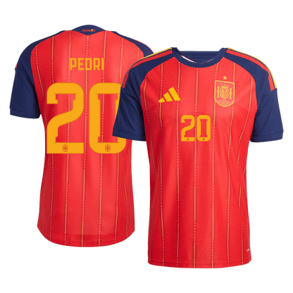 PEDRI #20 Spanje Spelersversie thuisshirt WK Voetbal 2026 - slim fit