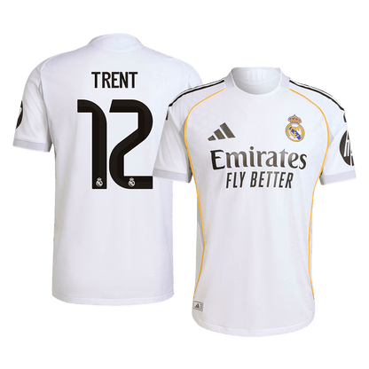 TRENT #12 Real Madrid Thuis Spelersversie Voetbalshirt 2025/26 - Slim Fit