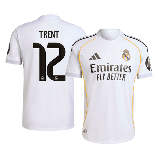 TRENT #12 Real Madrid Thuis Spelersversie Voetbalshirt 2025/26 - Slim Fit