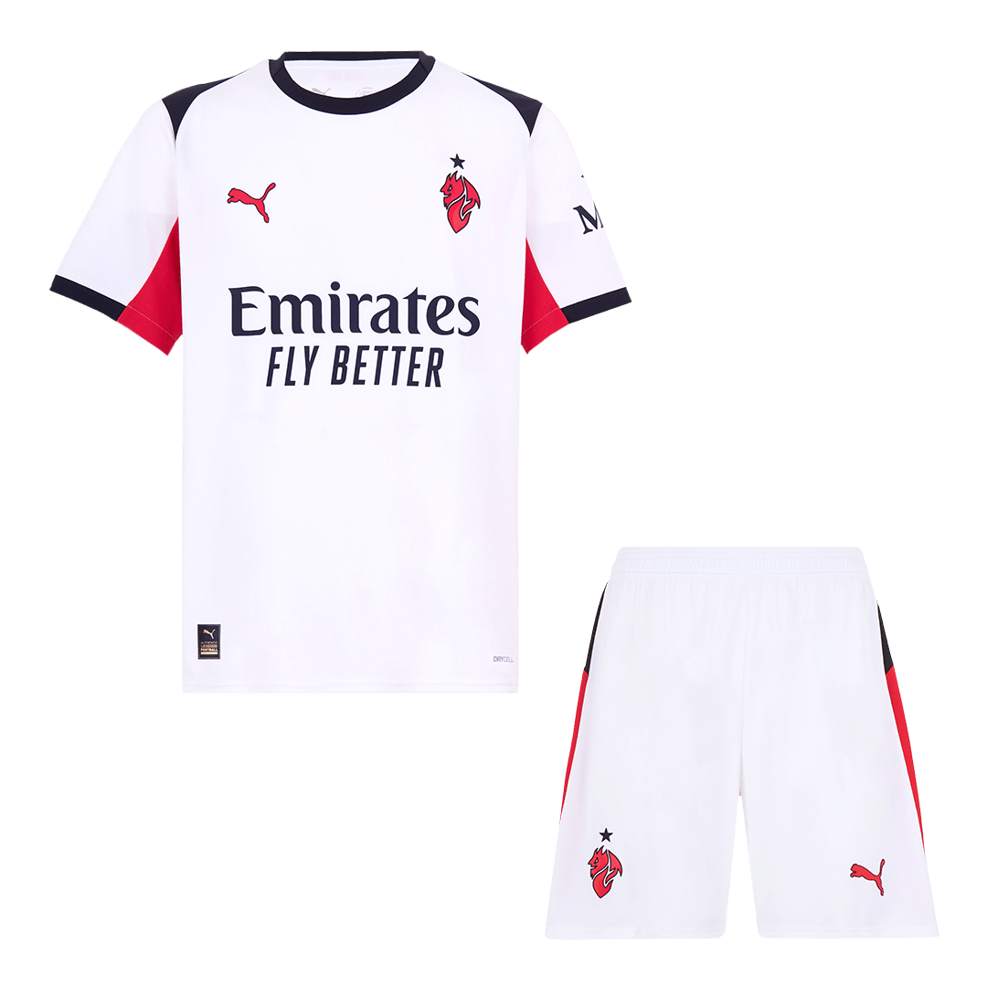 AC Milan Uit Set 2025/26 football shirt