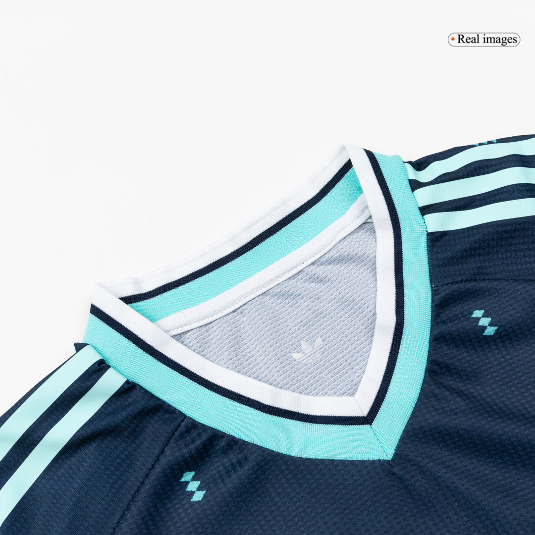 WIRTZ #17 Duitsland Uit Spelersversie Voetbalshirt WK Voetbal 2026 - Slim Fit - zijkant