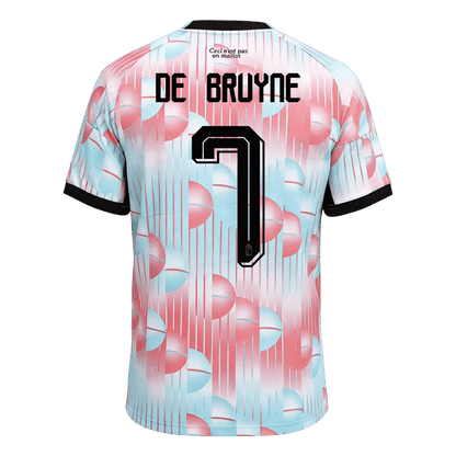 DE BRUYNE #7 Heren België uitshirt WK Voetbal 2026