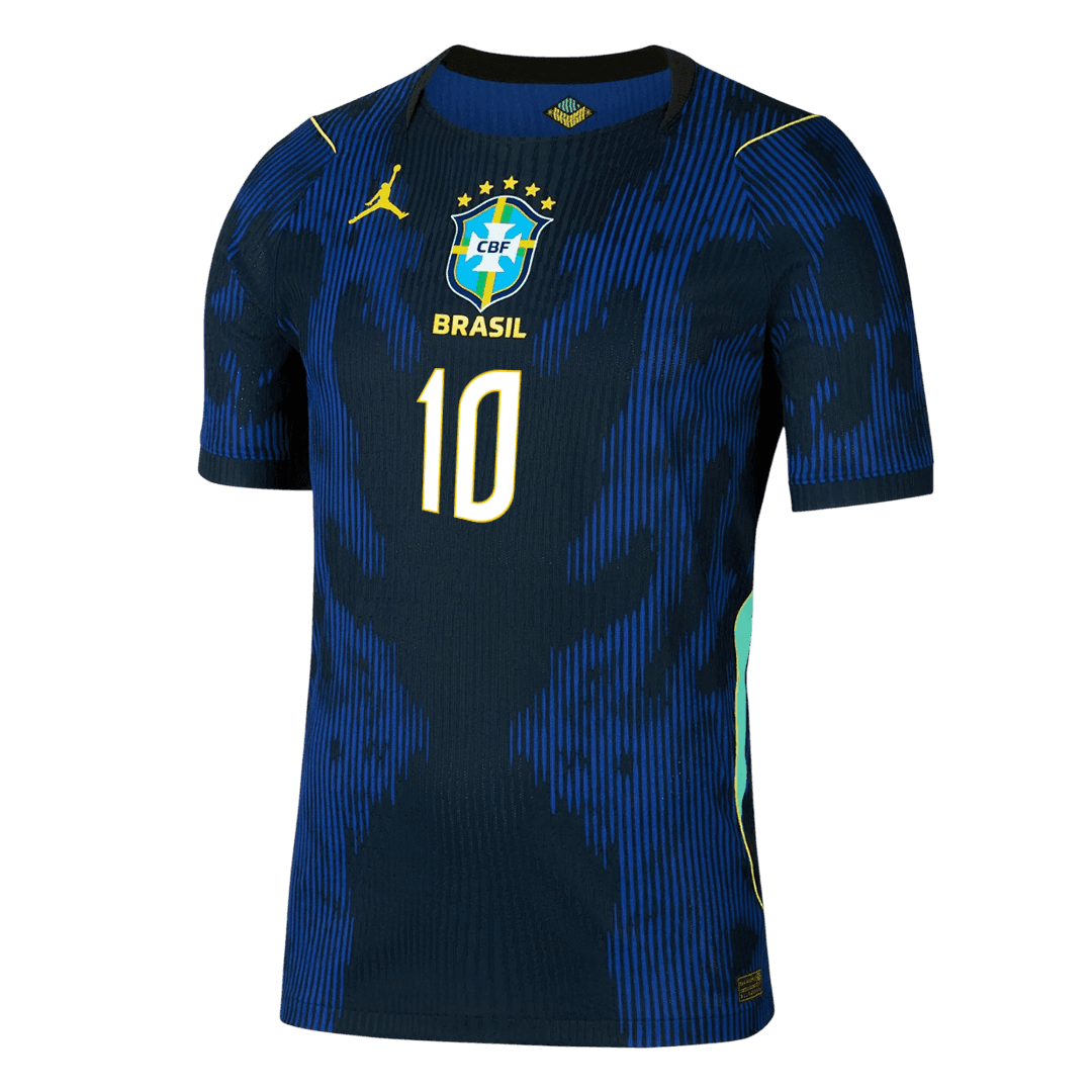 NEYMAR JR. #10 Brazilië Spelersversie uitshirt WK Voetbal 2026 - slim fit