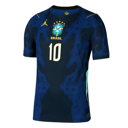 NEYMAR JR. #10 Brazilië Spelersversie uitshirt WK Voetbal 2026 - slim fit