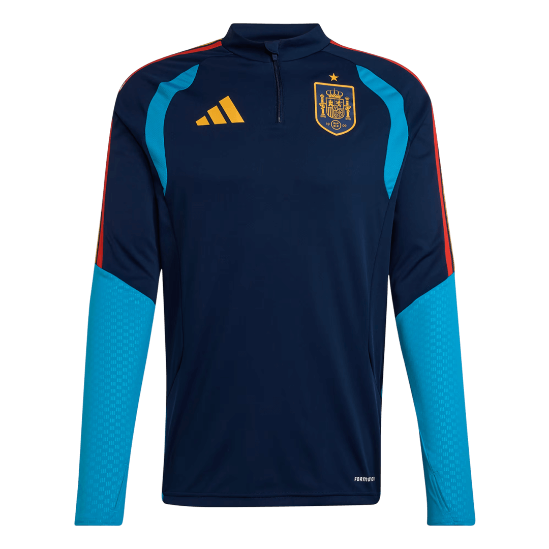 Spanje Joggingpak met rit Set(top+broek) 2026 Navy football shirt