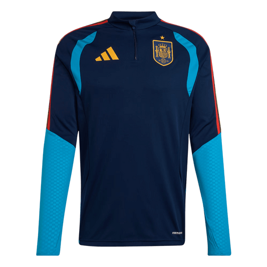 Spanje Joggingpak met rit Set(top+broek) 2026 Navy football shirt