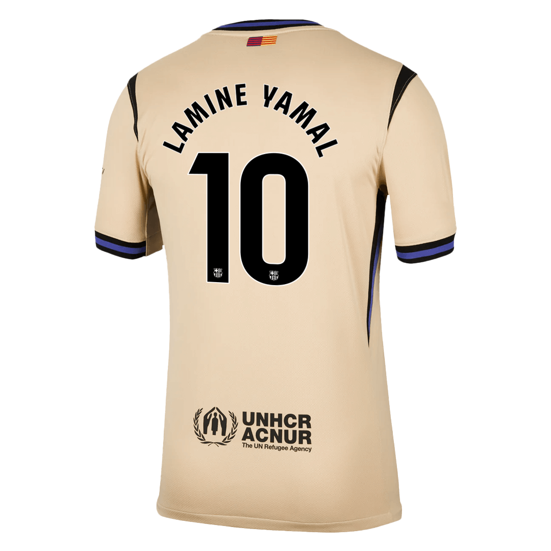 LAMINE YAMAL #10 Heren Barcelona Uit Voetbalshirt 2025/26 - foto 13
