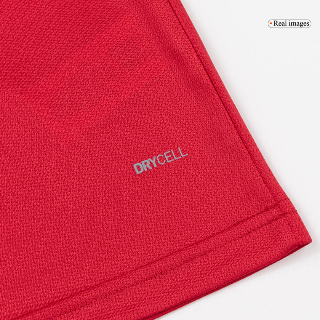 Heren Marokko Thuis Voetbalshirt WK Voetbal 2026 - detail