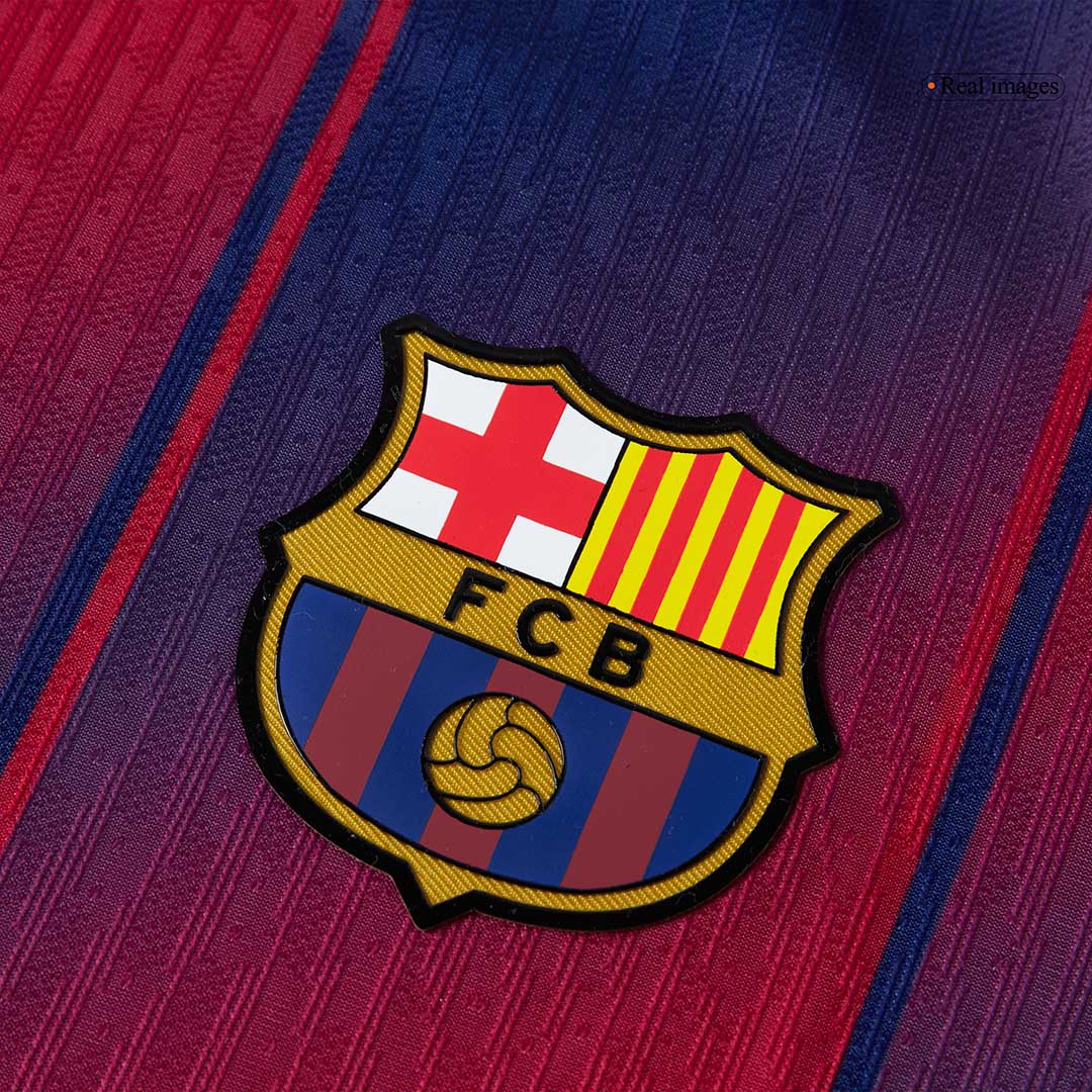 RAPHINHA #11 Barcelona Thuis Spelersversie Voetbalshirt 2025/26  - UCL - Slim Fit - foto 12