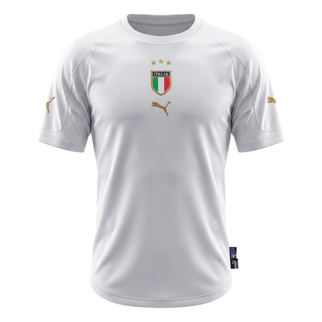 Retro Italië Uit Voetbalshirt 2004 2025/26