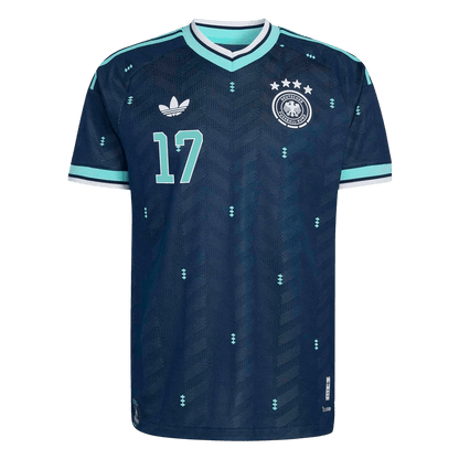 WIRTZ #17 Duitsland Uit Spelersversie Voetbalshirt WK Voetbal 2026 - Slim Fit - extra