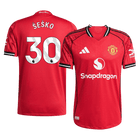 ŠEŠKO #30 Manchester United Spelersversie thuisshirt 2025/26 - slim fit