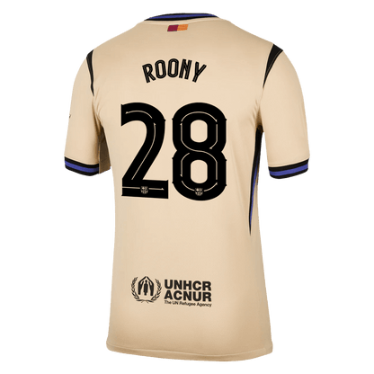 ROONY #28 Heren Barcelona Uit Voetbalshirt 2025/26 - UCL - detail