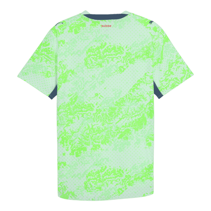 Heren Zwitserland Uit Voetbalshirt WK Voetbal 2026 - detail