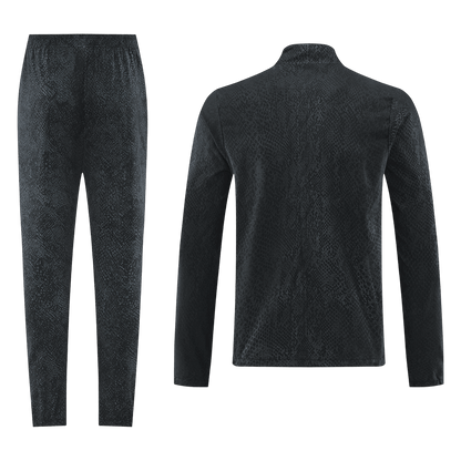 Barcelona Trainingsjack Set(top+broek) 2025/26 Black - achterkant