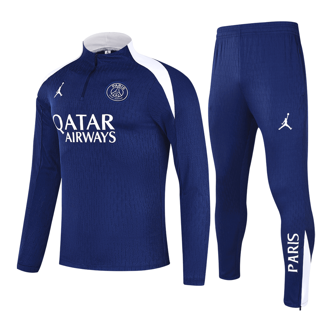 PSG Joggingpak met rit Set(top+broek) 2025/26 Navy football shirt