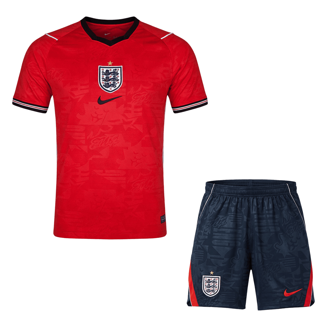 Engeland Uit Set WK Voetbal 2026 - voorkant