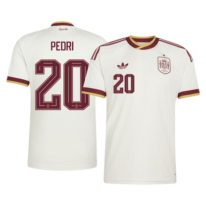 PEDRI #20 Heren Spanje uitshirt WK Voetbal 2026