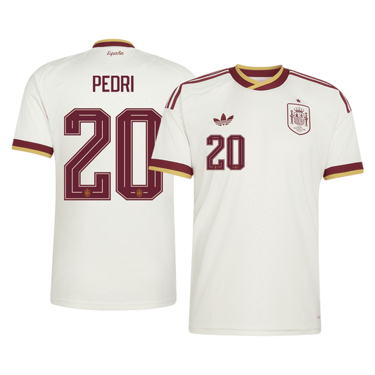 PEDRI #20 Heren Spanje uitshirt WK Voetbal 2026