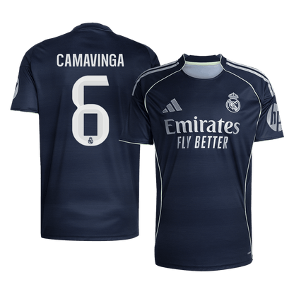 CAMAVINGA #6 Heren Real Madrid Uit Voetbalshirt 2025/26