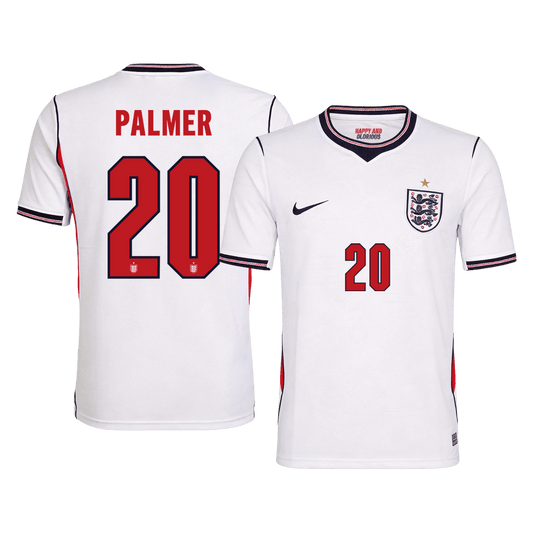 PALMER #20 Heren Engeland Thuis Voetbalshirt WK Voetbal 2026 - voorkant
