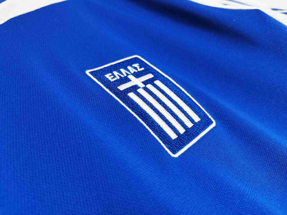 Retro Griekenland Thuis Voetbalshirt 2004 - achterkant