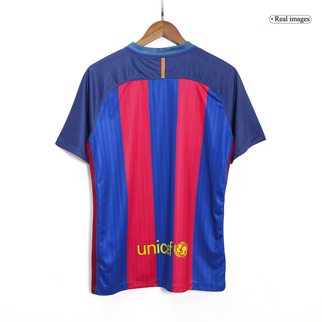 MESSI #10 Retro Barcelona thuisshirt 2016/17