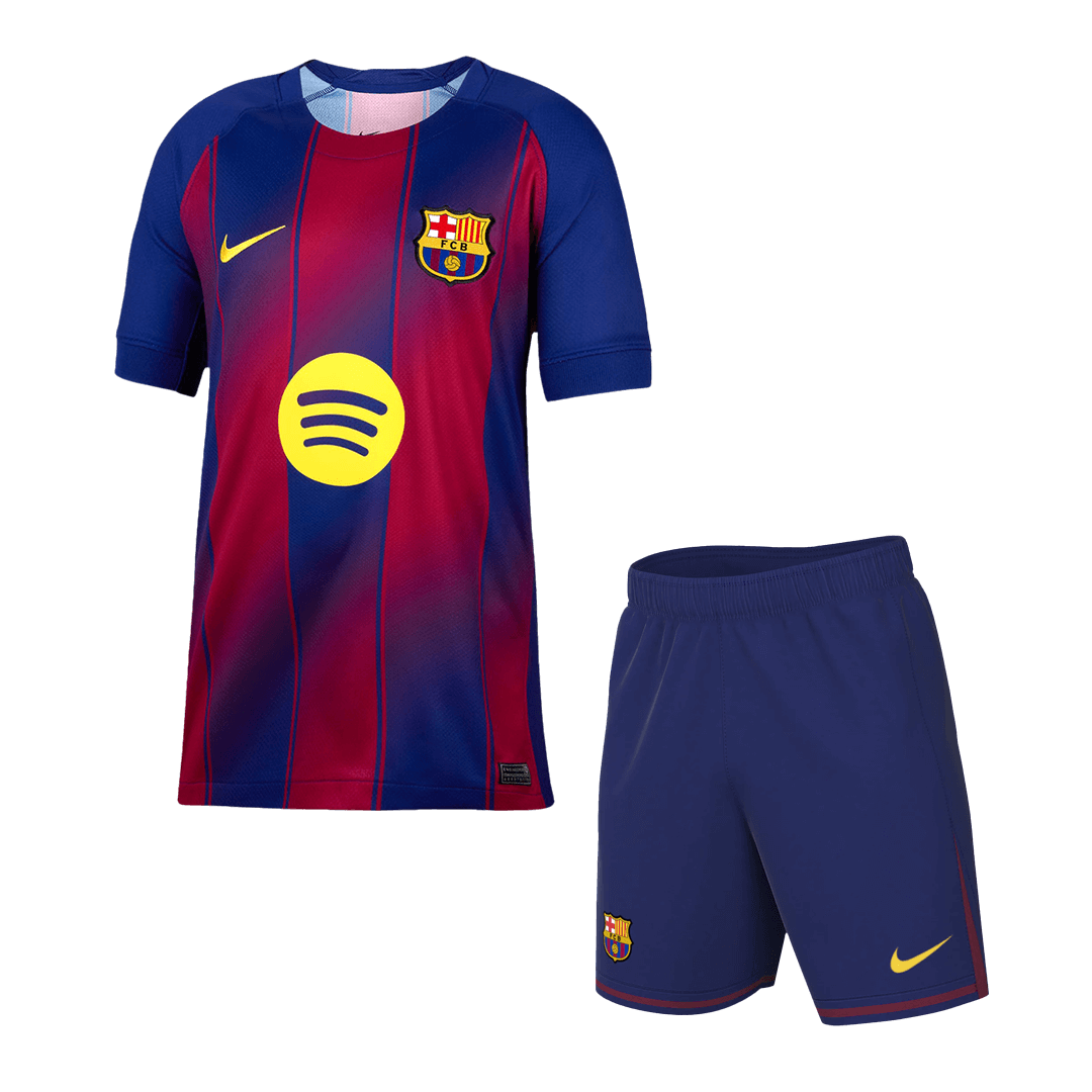 Heren Barcelona Thuis Set 2025/26 football shirt