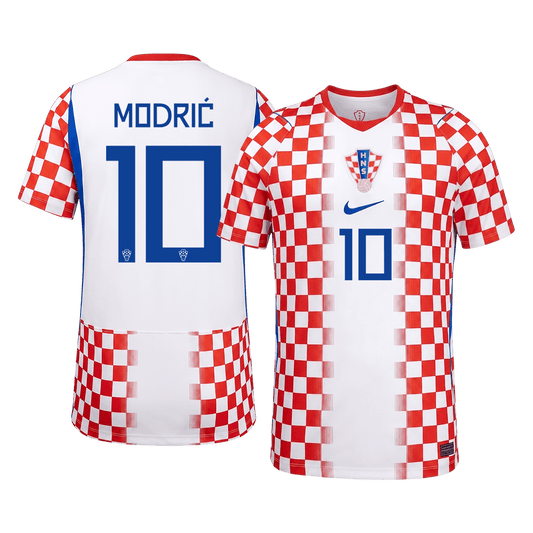 MODRIĆ #10 Heren Kroatië thuisshirt WK Voetbal 2026