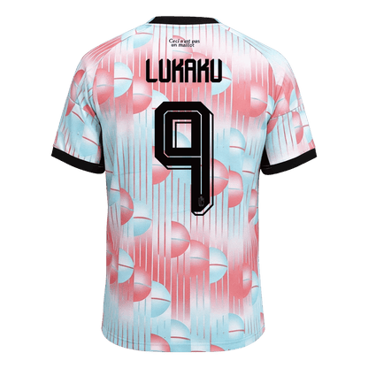 LUKAKU #9 Heren België uitshirt WK Voetbal 2026
