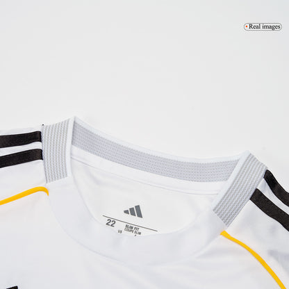 Heren Real Madrid Thuis Lange Mouwen Voetbalshirt 2025/26 - extra