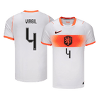 VIRGIL #4 Heren Nederland uitshirt WK Voetbal 2026