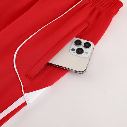Bayern Munich Trainingsjack Set(Jas+Broek) 2025/26 Red - close-up
