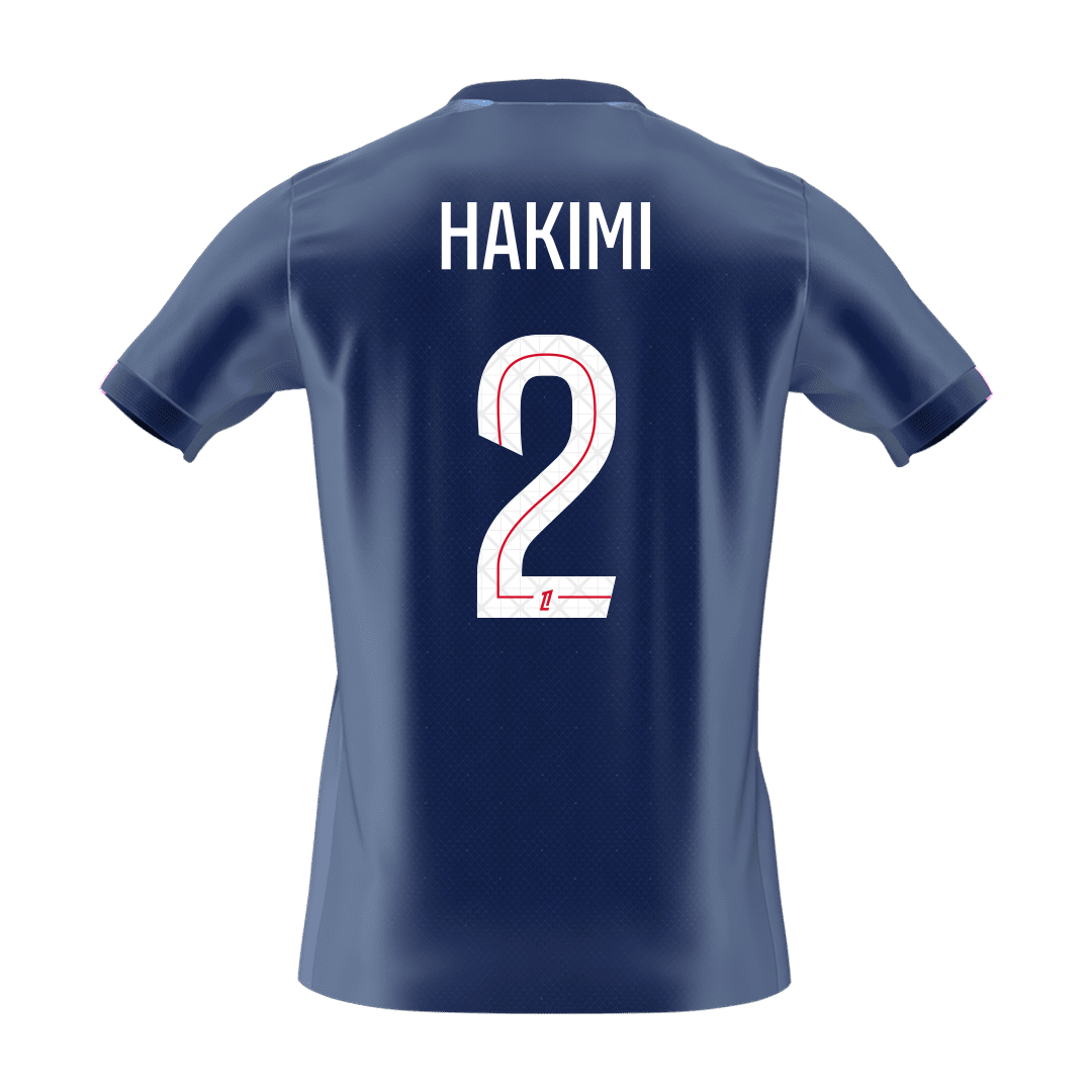 VITINHA #17 Heren PSG Thuis Voetbalshirt 2025/26 [PREMIUM] - achterkant