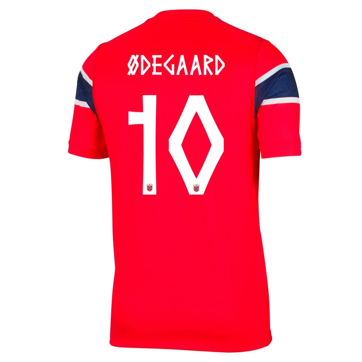 Ødegaard #10 Heren Noorwegen Thuis Voetbalshirt WK Voetbal 2026 - voorkant