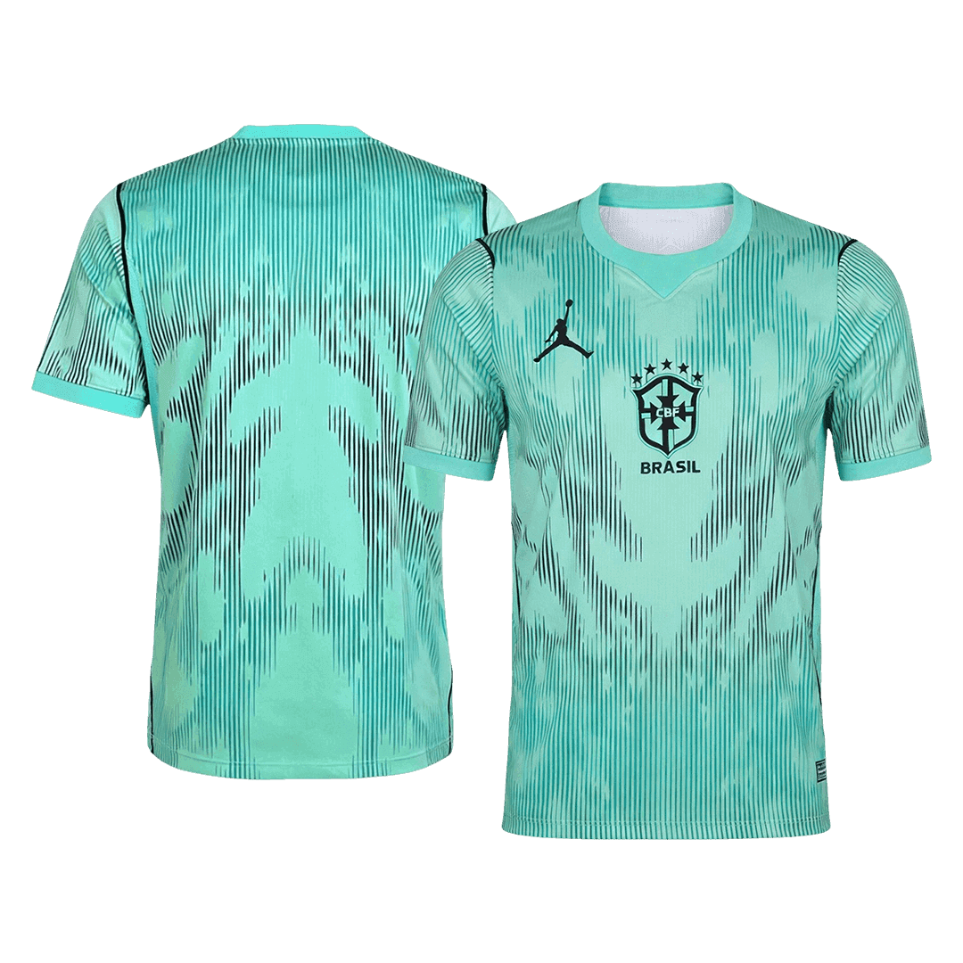 Heren Brazilië Voetbalshirt WK Voetbal 2026 - achterkant