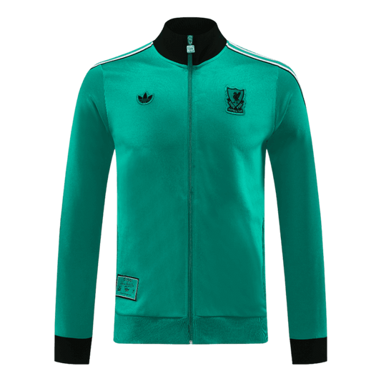 Liverpool Trainingsjack 2025/26 Green football shirt