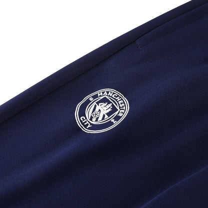 Manchester City Trainingsjack Set(Jas+Broek) 2025/26 Navy - zijkant