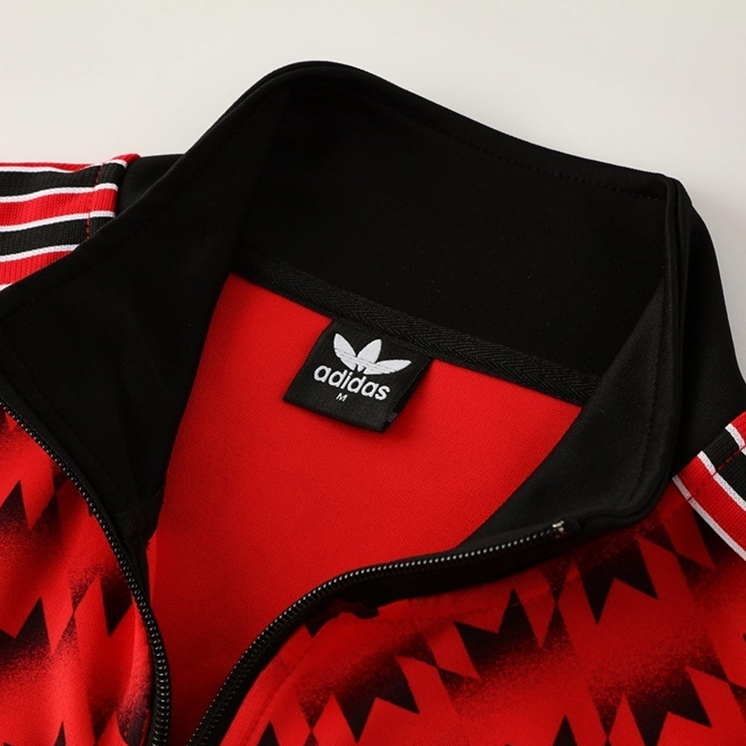 Manchester United Trainingsjack Set(Jas+Broek) 2025/26 Red&Black - foto 21