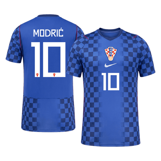 MODRIĆ #10 Kroatië Spelersversie uitshirt WK Voetbal 2026 - slim fit
