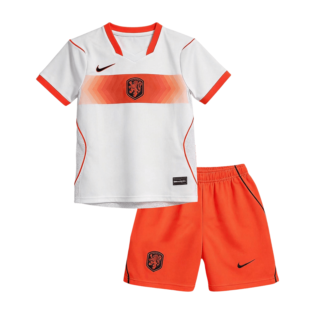 Kinder Nederland Uit Tenue WK Voetbal 2026 - voorkant