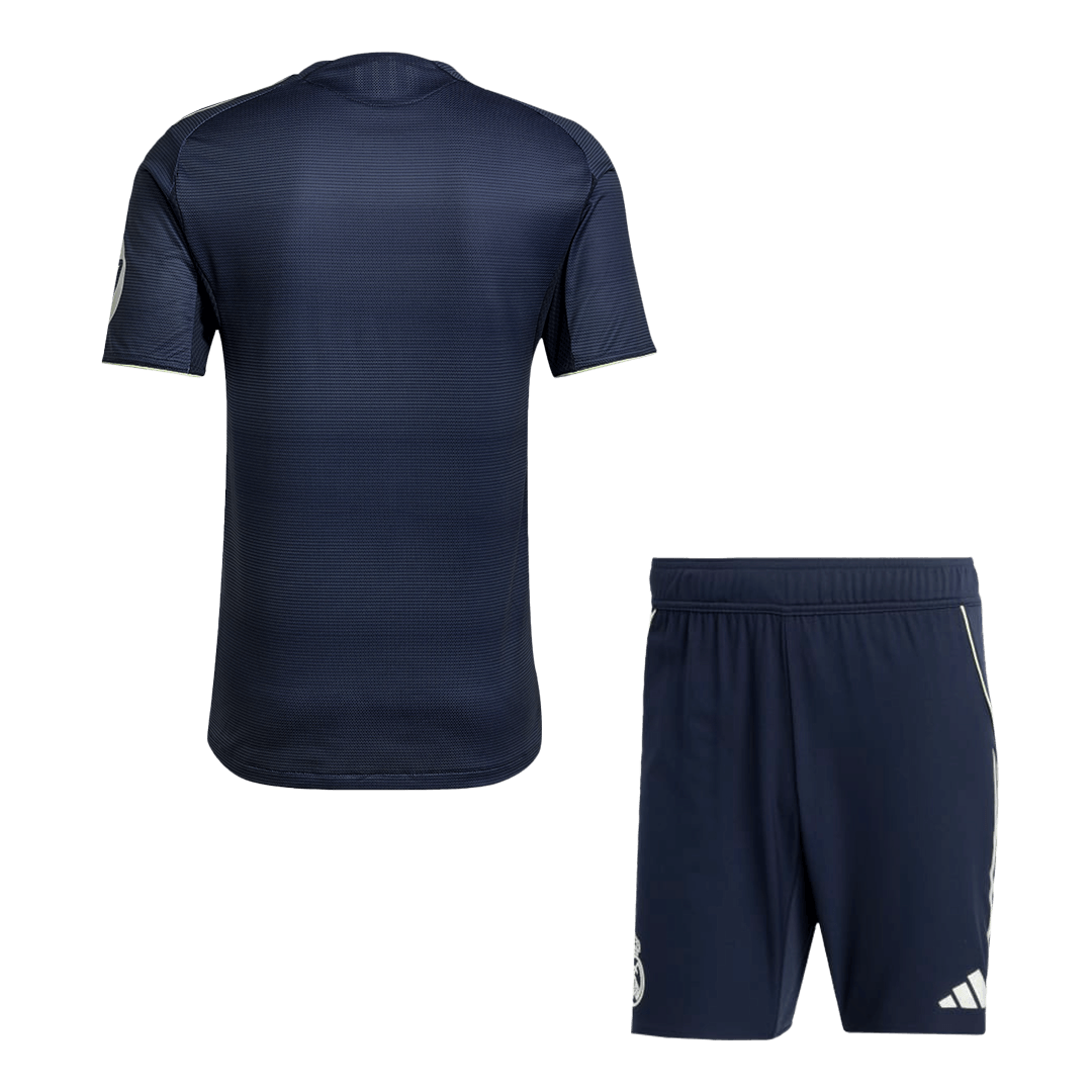 Real Madrid Uit Spelersversie Set 2025/26 - Slim Fit - zijkant