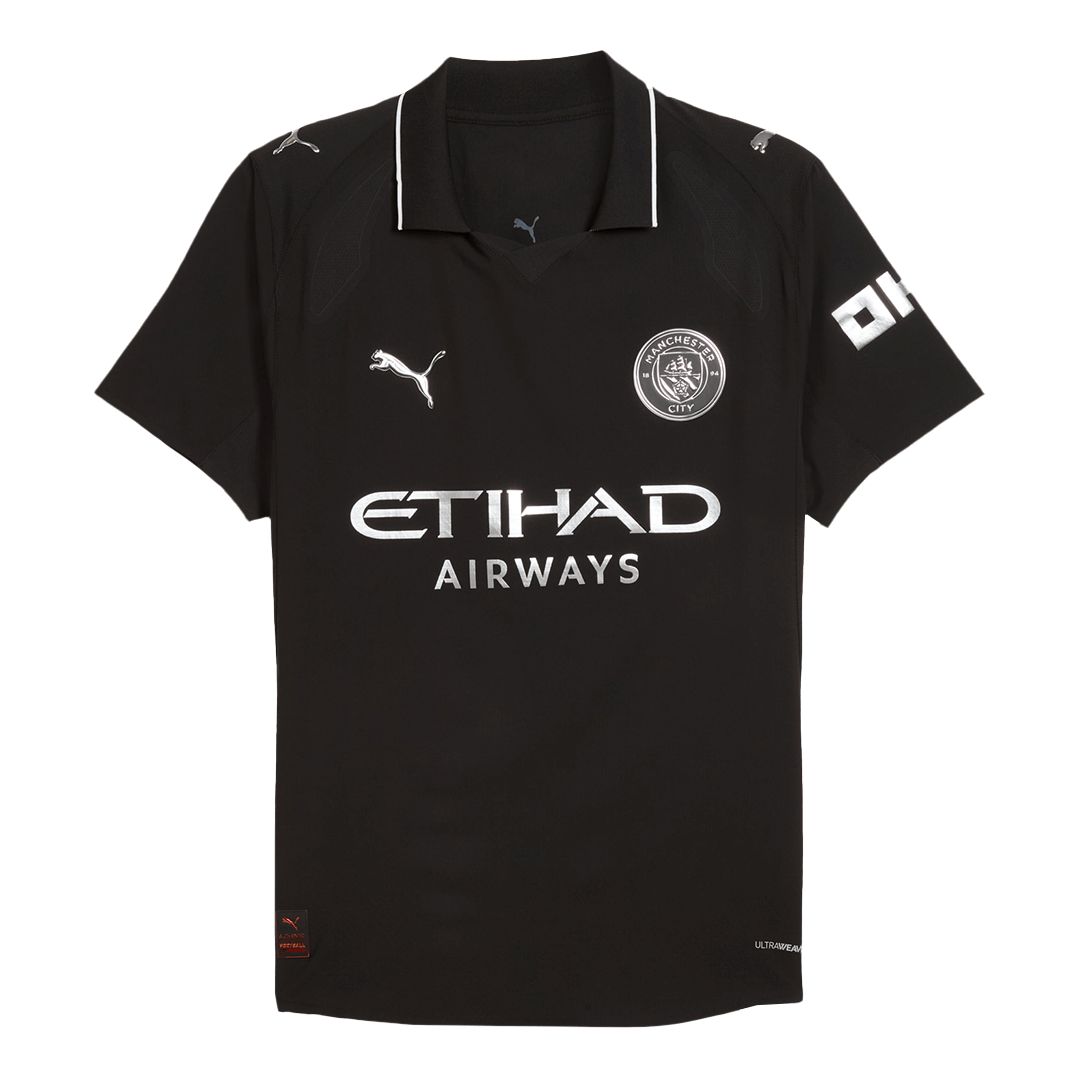 Manchester City Uit Spelersversie Voetbalshirt 2025/26 - Slim Fit